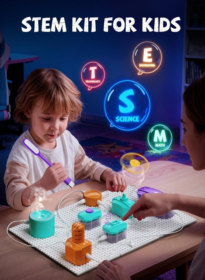 MEWOCHEE Science Kits for Kids Age 5-7 8-12, STEM Science Circuits Experiments for Kid, Over 450 Projects, 45 Circuit Parts, STEM Toys for 5+ Year Old, Ideas Gifts for Smart Kids, Educational Toy Gifts - Image 2